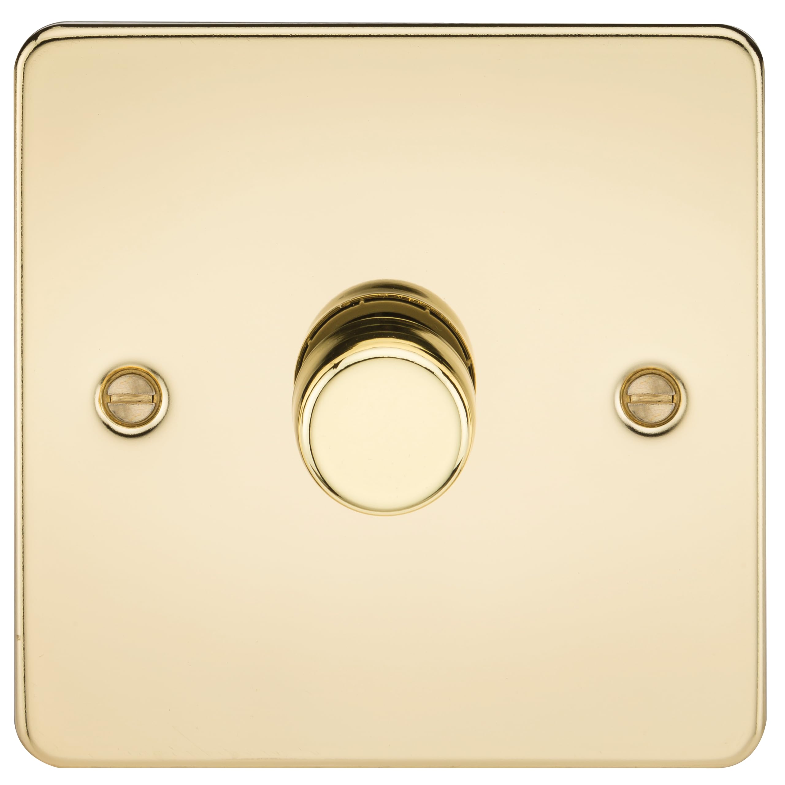 1G 2-way 10-200W (5-150W LED) Intelligent dimmer - Polished Brass