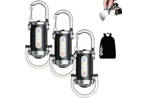 ENGUGU Keyblazer, Key Blazer, 1200lm Ultra-Bright Mini Keychain Flashlight, Portable Rechargeable Bright Keychain Flashlight for Camping, 7 Lighting Modes (3Pcs)