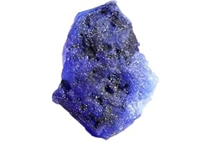 GEMHUB Natural Blue Sapphire Rough Gemstones 8-200 Carats Raw Crystals and Healing Stones Loose Gemstone Necklace For Women And Men