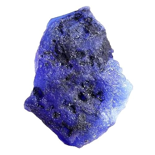 GEMHUB Gemstone Necklace A Grade Natural Raw Rough Blue Sapphire