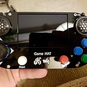 Amazon Com Waveshare Game Hat For Raspberry Pi A B 2b 3b 3b 3 5inch Ips Screen 480x320 Resolution 60 Frame Experience Make Your Own Game Console Computers Accessories