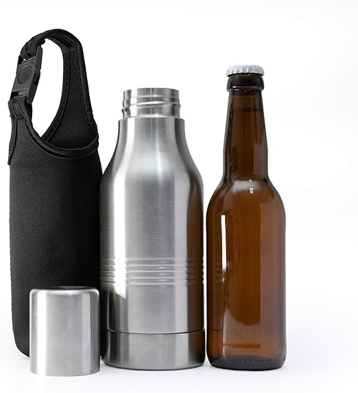 insulated beer bottle cooler