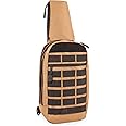 Highland Tactical Expo Sling Bag, Desert/Black