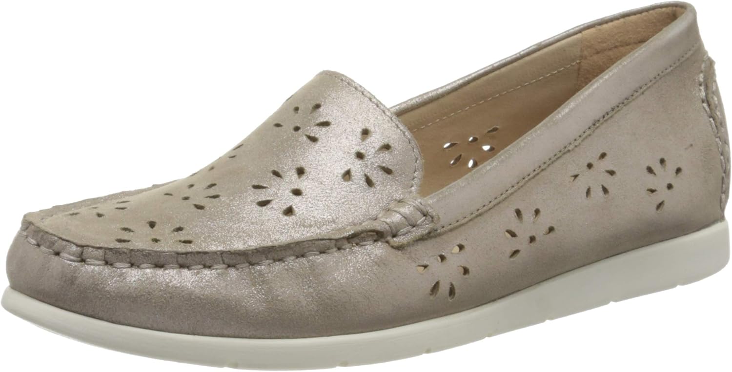 grey loafers womens