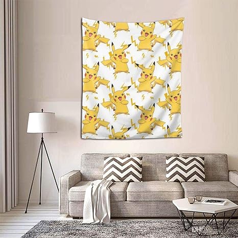Amazon Co Jp ポケモンセンター 5 タペストリー インテリア 多機能壁掛け 装飾用品 おしゃれ モダンなアート 装飾布 布ポスター 部屋 窓カーテン 個性ギフト 人気 152 130cm ホーム キッチン