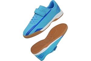 brooman Kids Indoor Soccer Shoes Boys Girls Futsal Soccer Sneakers
