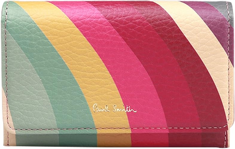 Amazon ポール スミス Paul Smith スワール レザー 名刺入れ ポールスミス 本革 レディース カードケース 名入れなし マルチカラー 名刺入れ