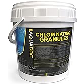 AquaDoc Hot Tub Chlorine Granules - Quick Dissolving Spa Sanitizer, 5 lb | Dichlor Formula To Support Clean and Clear Spa Water - Hot Tub Chemicals Made In USA