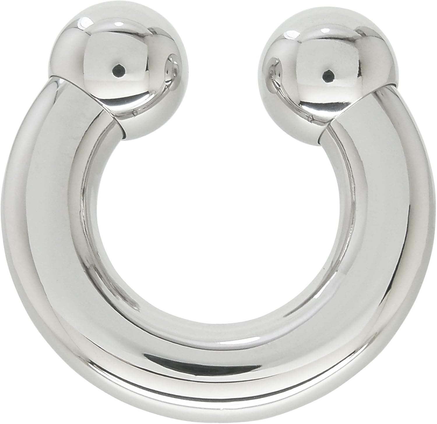 ACE Surgical Steel Large Gauge Body Piercing Ring horseshose Circular
