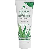 Forever Living Forever Bright Toothgel, 4.6 Oz | Fluoride-Free Aloe Vera Tooth Gel with Bee Propolis, Peppermint-Spearmint Flavor, Gluten-Free Formula