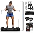SQUATZ Apollo Board Mini: 150lb Resistance Smart Cable Machine, Functional Trainer for Full Body Workouts, Full Body Strength, Digital Home Gym Equipment with Free App includes Accessories