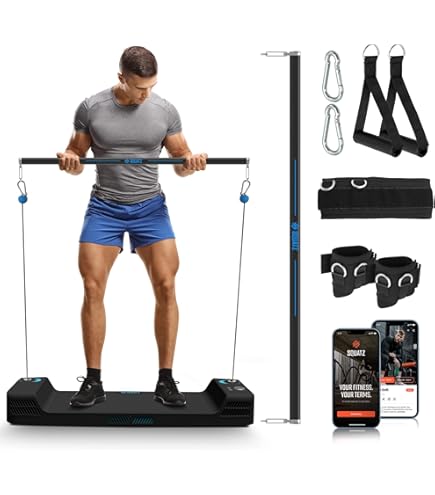 Amazon.com: SQUATZ Apollo Board Mini: 150lb Resistance Smart Home