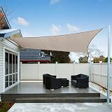 AXT SHADE Sun Shade Sail 3x4m Waterproof UV Block Canopy Taupe Rectangle