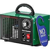 Ozone Generator 45,000mg/h, Home/Industrial O3 Car Deodorizer. Ozone Machine Air Ionizer Ozone Odor Eliminator for Strong Odor. Odor Eliminator for Home, Car, Pet. Room Deodorizer For 2500 sq ft.