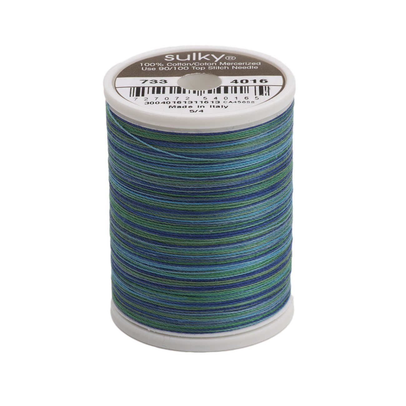 Sulky 500 yd 30 Weight Blendables Thread, Peacock Plume