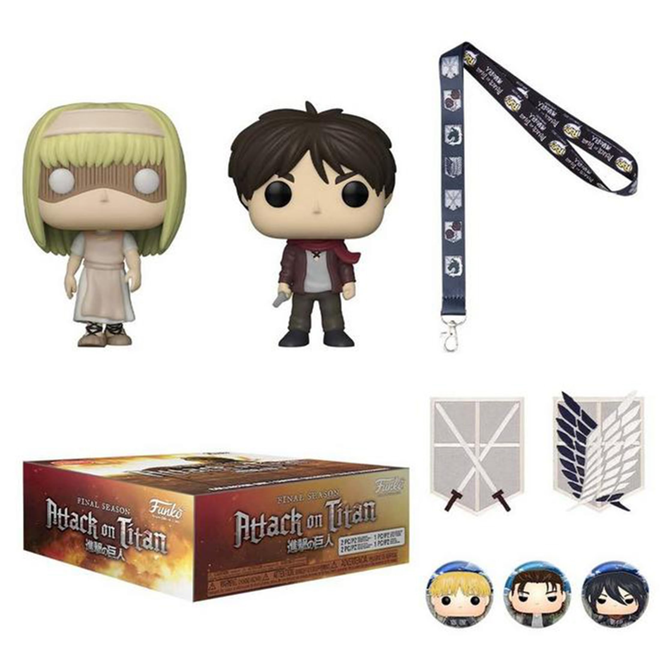 Funko Pop Box Attack on Titan Special Edition