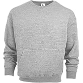 Homespun Ultra Soft 3-End Ringspun Cotton/Poly Fleece Pouch Pocket Crews