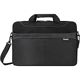 Business Casual Slipcase with Shoulder Strap for 15.6-Inch Laptops, Black (TSS898)