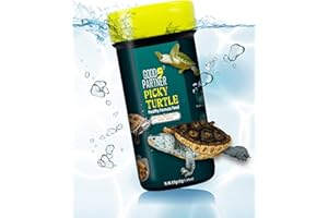 GOOD PARTNER Purify Series for Aquatic Turtle Food, Suitable for Turtles and Red Eared Slider, Floating Sticks, Good for Shell Health and Growth, 1.94 oz (Pack of 1)