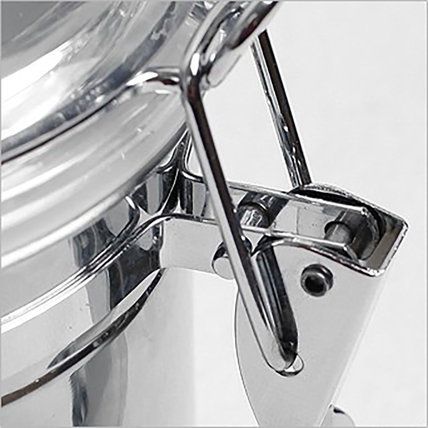 Airtight Canisters Sets for the Kitchen Stainless Steel - Beautiful for Kitchen Counter, Medium 64 fl oz, Food Storage Container, Tea Coffee Sugar Flour Canisters by SilverOnyx - Medium 64oz - 4 Piece: Home Improvement