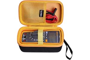 LTGEM Hard Case for Fluke 117/115/116/114/113 Electricians True RMS Multimeter with Accessories -Carrying Storage Bag