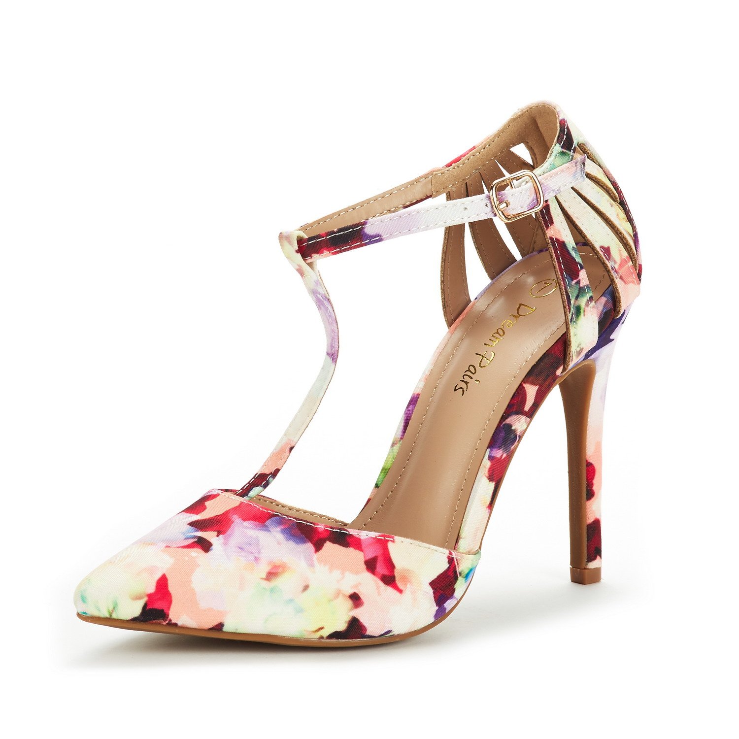DREAM PAIRS Women's Oppointed-Mary Pump Shoe