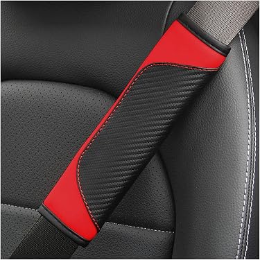 Funda Para Cinturón De Seguridad De Coche, Almohadilla De Hombro De Cuero PU, Protección