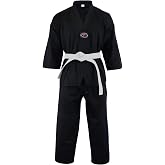 Ultimate - Taekwondo Gi Uniform - Kids Adults Unisex White Belt Included