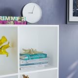 Vida Designs Durham 6 Cube Bookcase Storage Organiser White Living Room view 5