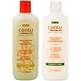 Cantu Moisturizing Cream Shampoo 13.5 oz & Moisturizing Rinse Out Conditioner 13.5 oz