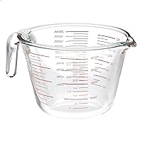 AmazonCommercial Glass Measuring Cup, 8 Cup Capacity (2 Liters)