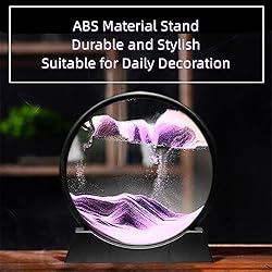 MUNSCVUS Moving Sand Art Picture in Motion, Round