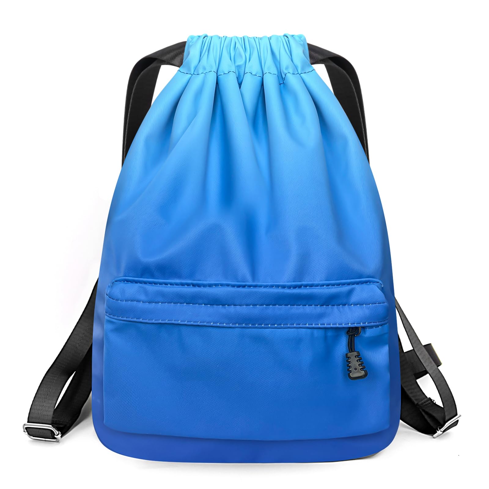 WenYa Swimming Backpack With Wide Straps, Drawstring Waterproof Bag for Girls, Kids Sports, Gym, and Yoga