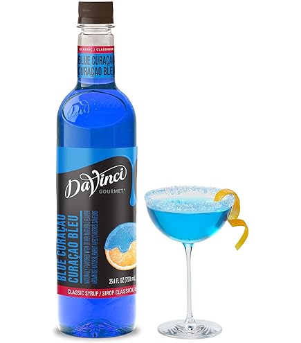 Amazon.com: Monin - Premium Blue Curacao Syrup | Iconic Blue Hue