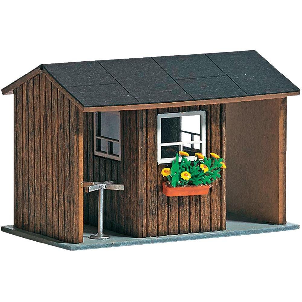 Busch 1580 Ticket House & Admsn Gate HO Structure Scale Model Structure