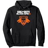 Call of Duty Black Ops 6 Orange Cerberus Video Game Pullover Hoodie