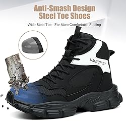 Steel Toe Shoes for Women Men Wide Non Slip