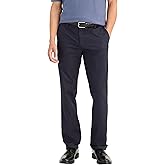 Dockers Mens Straight Fit Signature Lux Cotton Stretch Khaki Pant