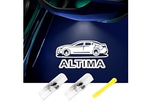 No Fade Verkoy LED Car Door Lights Logo Puddle Lights Welcome Lights Accessories Compatible with Nissan Altima 2005-2022-2PCS