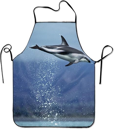 Amazon エプロン レディース H型 飛躍的な薄暗いイルカニュージーランド おしゃれ 無地 カフェ屋 花屋 料理教室 ベーキング アトリエ 保育士 エプロン オンライン通販