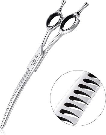 curved shears for dogs
