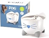 Catit PIXI Smart Drinking Water Fountain for Cats, White, App Enabled view 5
