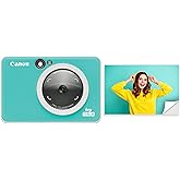 Canon Ivy CLIQ 2 Instant Camera Printer, Mini Photo Printer, Turquoise (Matte)