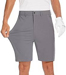 JWM Mens 7" Stretch Golf Shorts - Lightweight