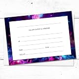 Olivia Samuel Gaming Party Invitations 40 Pack Neon Colour Invites with view 4