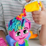 Play-Doh Hair Stylin' Salon Playset 6 Cans Pretend Play Toys 3+ view 5