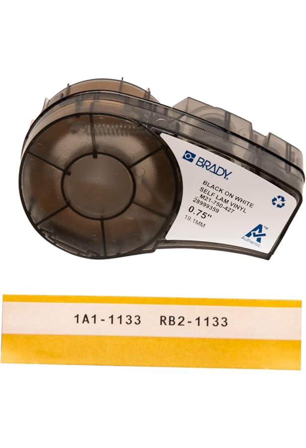 Amazon.com: Brady M21-750-499 Signs, Labels & Markers Make-Your  