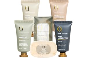 HOTEL EMPORIUM, INC. O2 Oxygen 300Pcs/22ml Travel Size Mini Shampoo and Conditioner Sets Body Wash Lotion & Soap,Hotel Toiletries,Bulk Set For Guest,Air Bnb Essentials for Guests,Amenity Kit For Hosts Bathroom