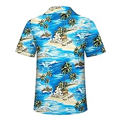 Hawaiian Shirt for Men, Beach Shirts for Mens