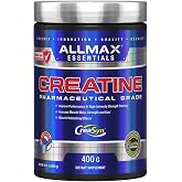 ALLMAX Creatine Monohydrate Powder, Micronized, Unflavored, 400 g | Supports Strength &amp; Power, Enhances Exercise Performance, 5g CreaSyn Creatine, 99.9% Pure, Micronized
